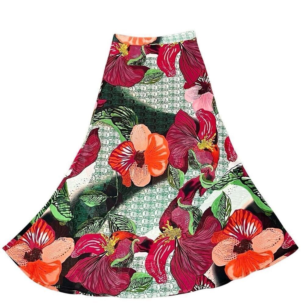 Mark. Tropical Floral Maxi Skirt Small